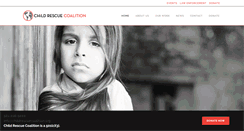 Desktop Screenshot of childrescuecoalition.org